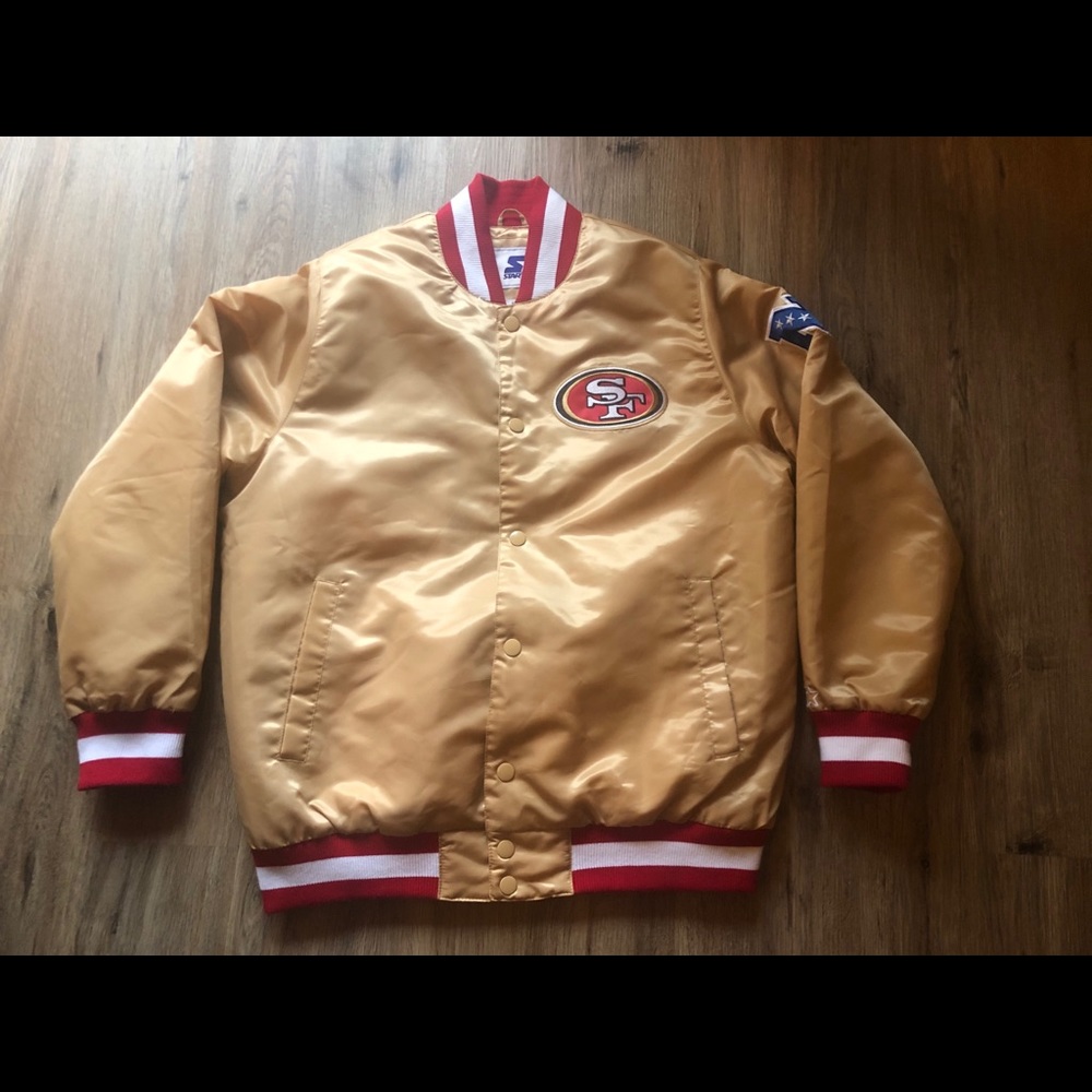 49ers starter jacket NWOT sz Lg